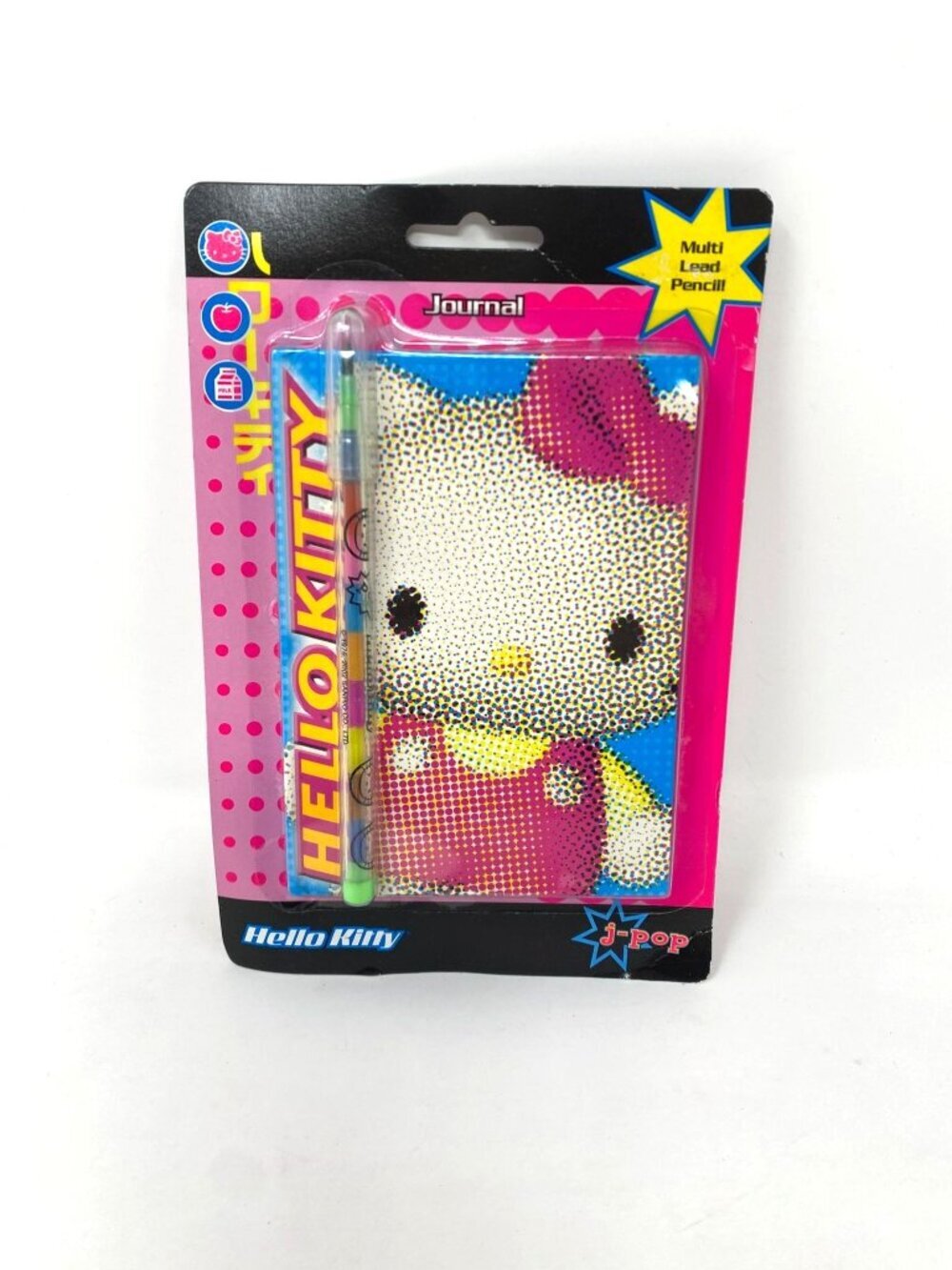 Vintage Target Sanrio Hello Kitty Journal Multi Lead Pencil J-Pop Retro Look